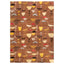 Brown Contemporary Wool Rug - 9'11" x 13'11"