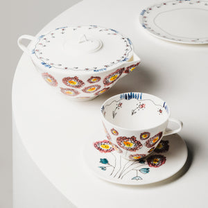Midnight Flowers Tea Pot - hover