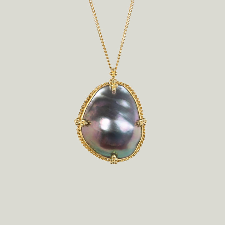 Ruby Teardrop Necklace