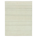 Cream Textured Wool Rug - 8' x 10'