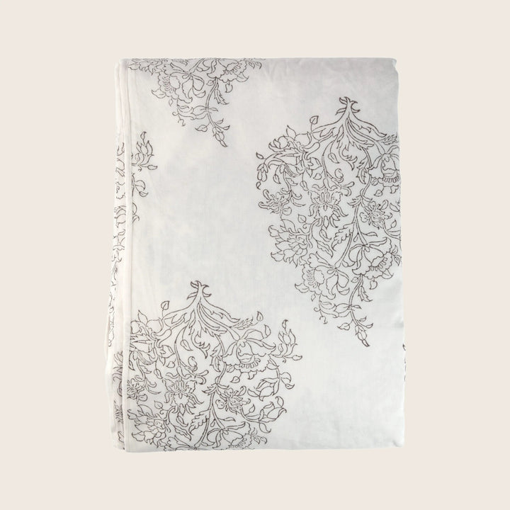 Paisley Flower Duvet Cover