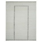 White Moroccan Wool Rug - 8'9" x 11'8"