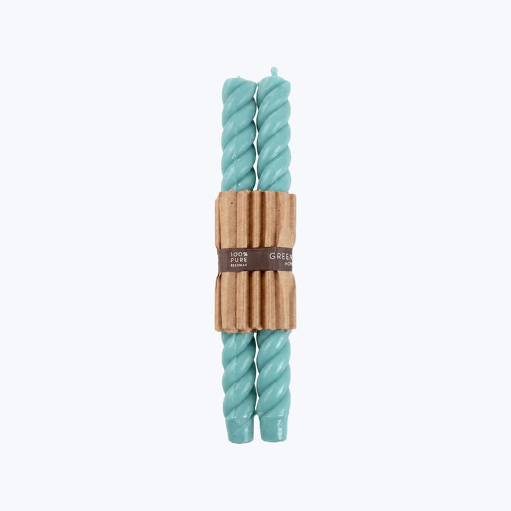 Ropes Taper Candles, Set of 2