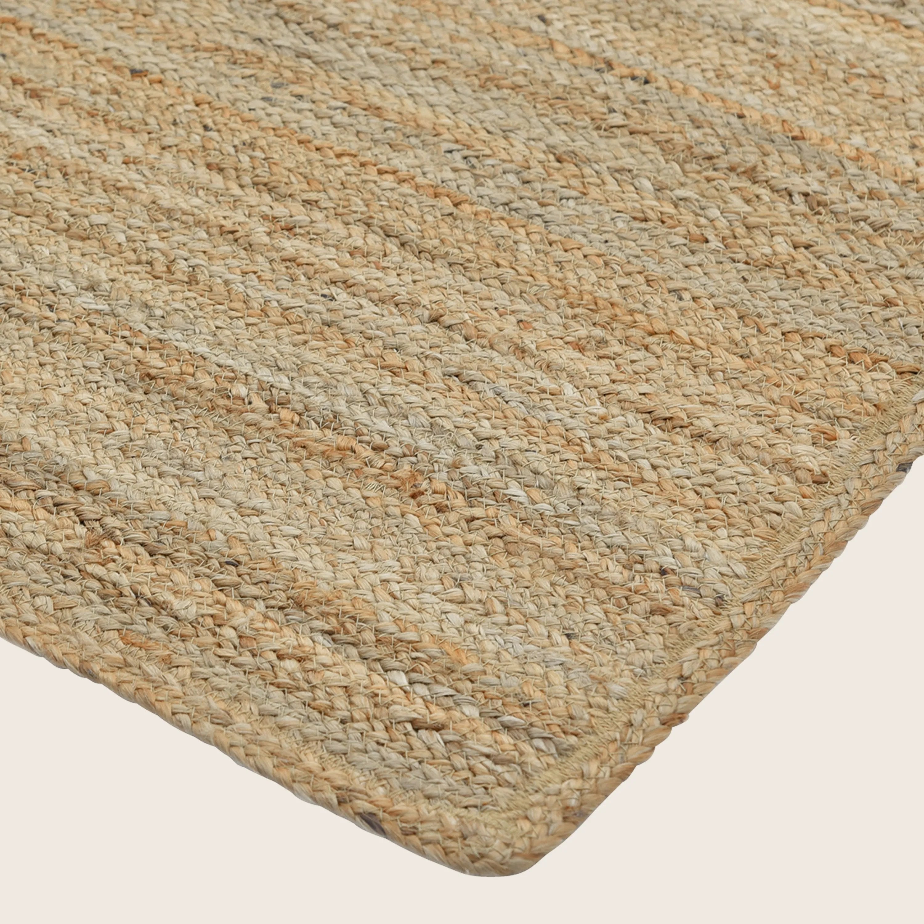abc carpet Braided Jute Rug - Thumbnail 5