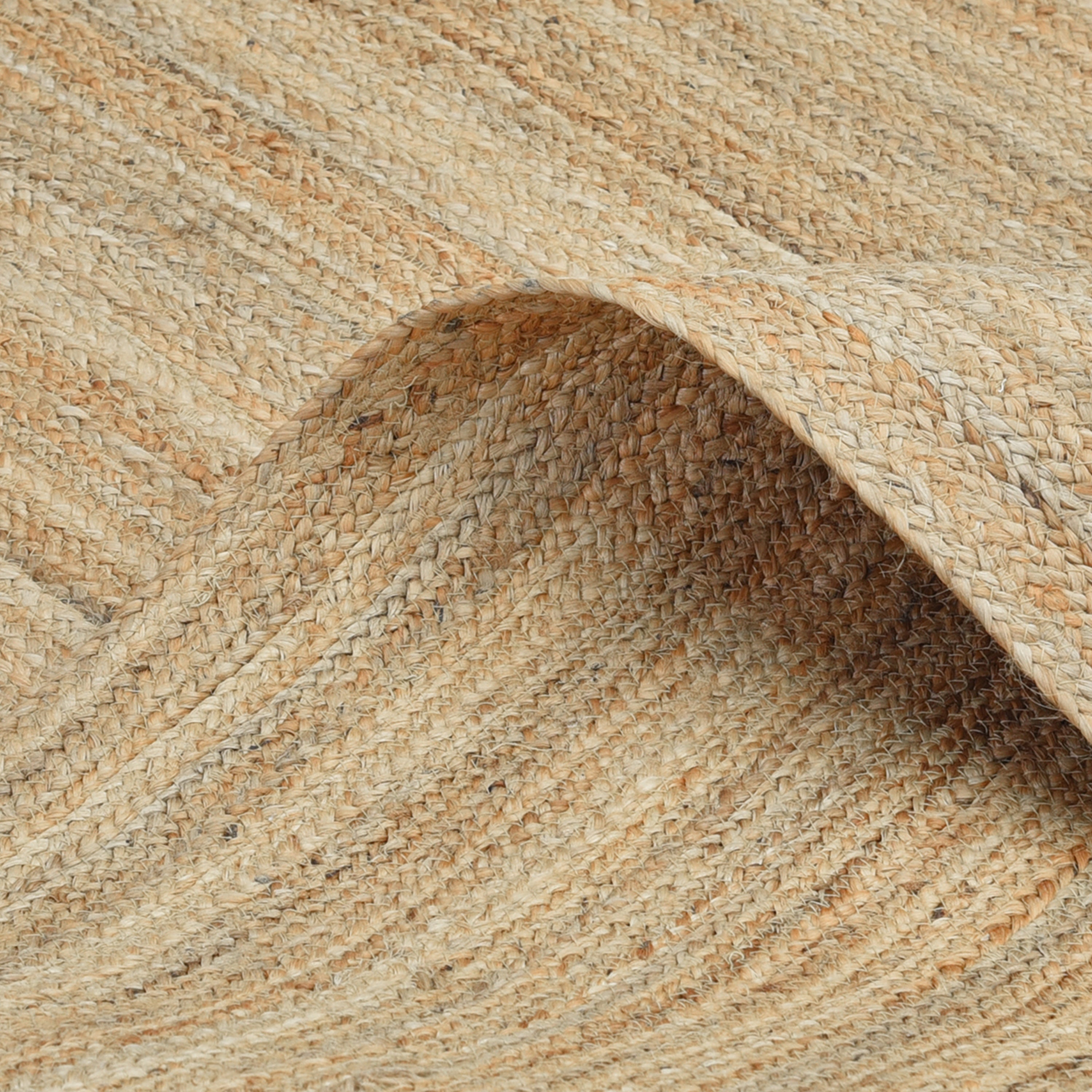 abc carpet Braided Jute Rug - Thumbnail 5