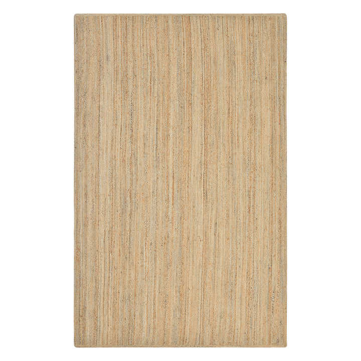 Natural Braided Solid Jute Rug
