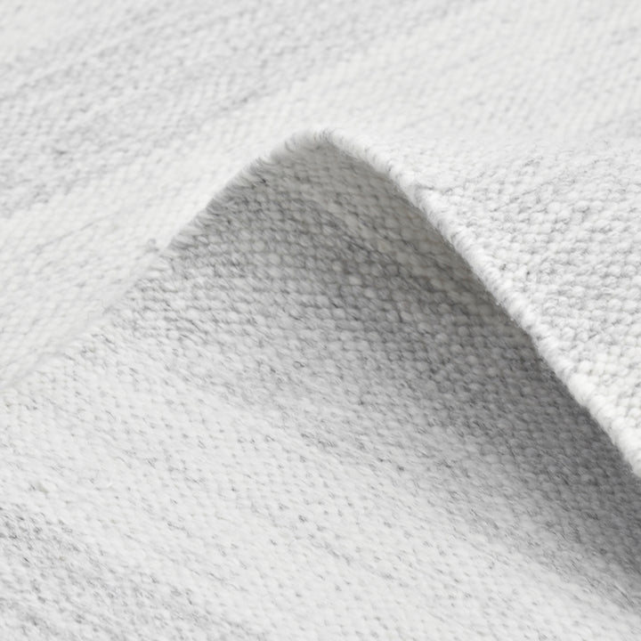 Ivory Flatweave Indoor Outdoor Rug - 9' x 12'