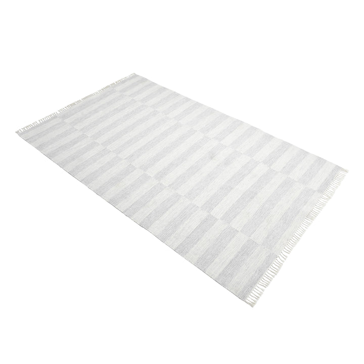 Ivory Flatweave Indoor Outdoor Rug - 9' x 12'