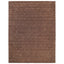 Dark Brown Solid Indo Gabbeh Wool Rug - 9' x 12'