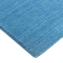 Sapphire Solid Indo Gabbeh Wool Rug - 9' x 12'