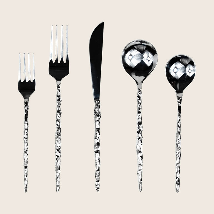 Sand Drip Flatware Set