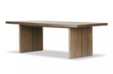 Warby Dining Table, Worn Oak Veneer