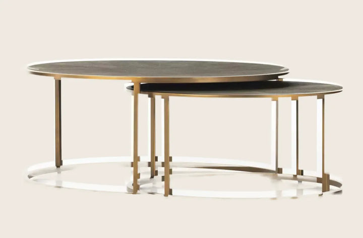 Shagreen Nesting Coffee Table