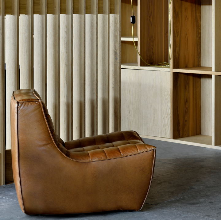 N701 Tufted Armless Chair