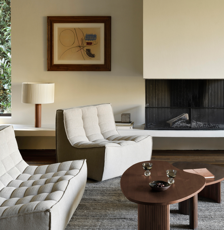 N701 Tufted Armless Chair