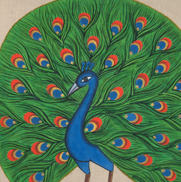 Majestic Peacock Pillow