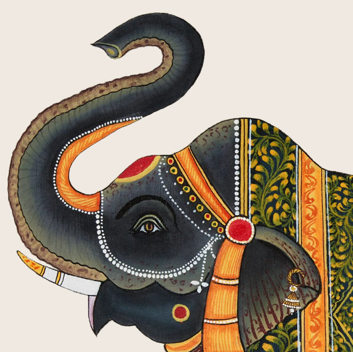 Spring Elephant Pillow