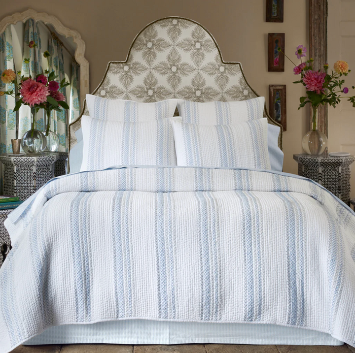 Rimi Light Indigo Coverlet