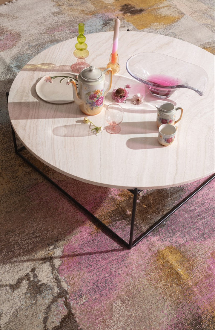 Cadence Travertine Coffee Table