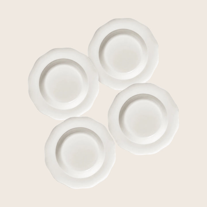 Silhouette Pasta Plate, Set of 4