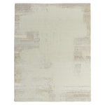 Cream Contemporary Wool Rug - 8' x 10'
