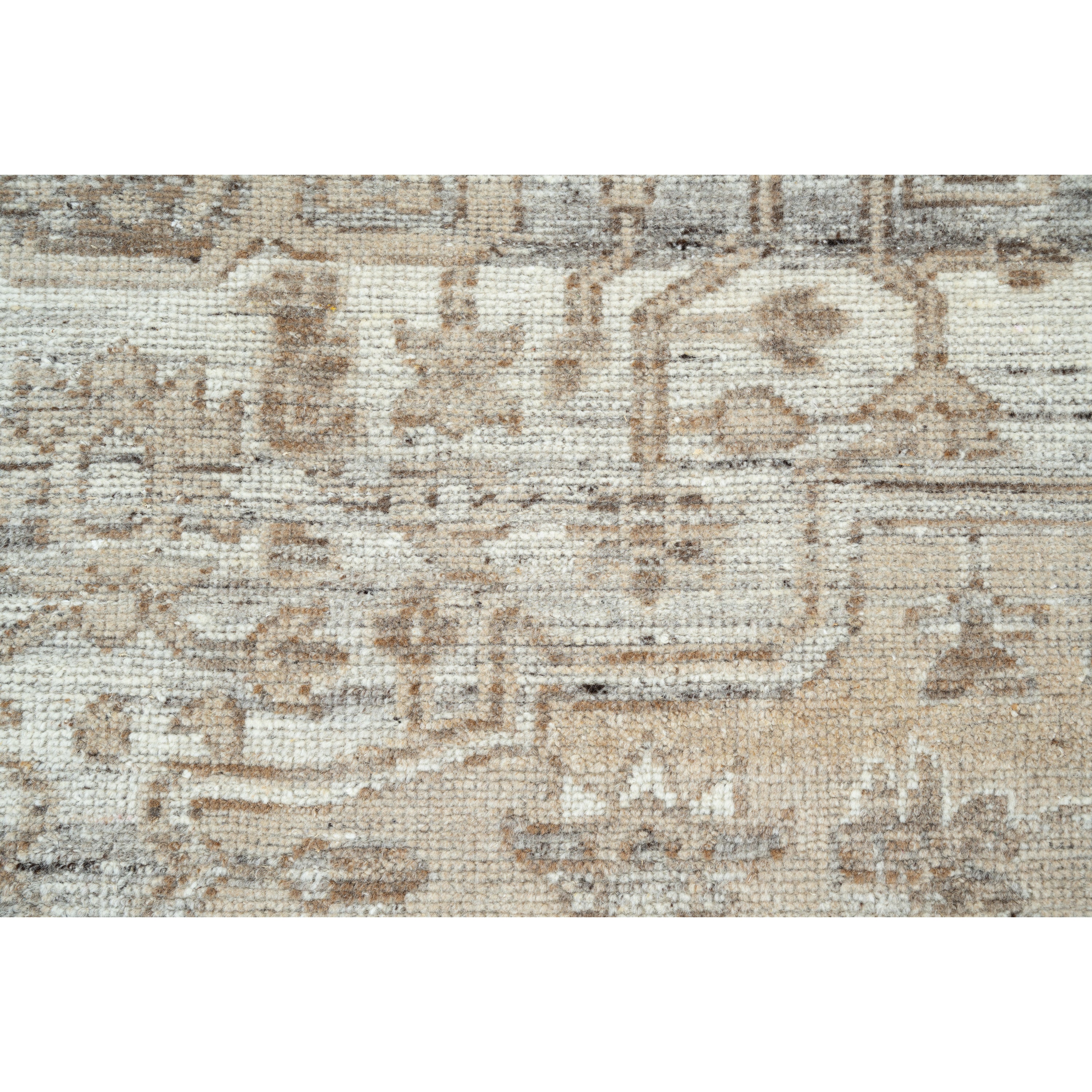 Ivory Traditional Wool Rug - 8' x 10'