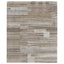 Brown Contemporary Wool Rug - 8' x 10'