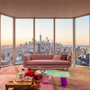 Desiree Sofa Como Velvet, Orchid - hover