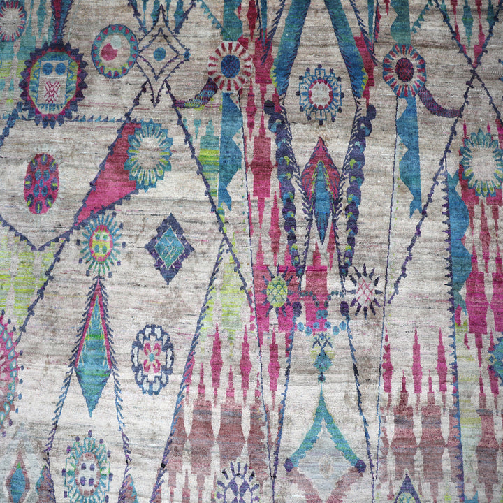 Aura Alchemy Silk Rug - Kolkata