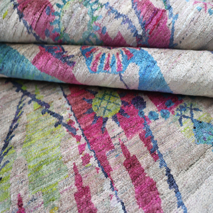Aura Alchemy Silk Rug - Kolkata