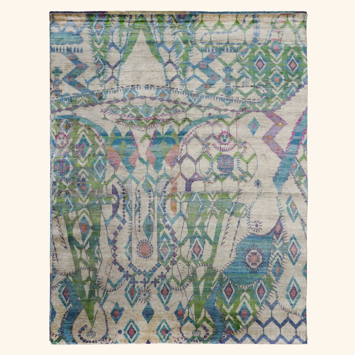 Aura Alchemy Silk Rug - Delhi