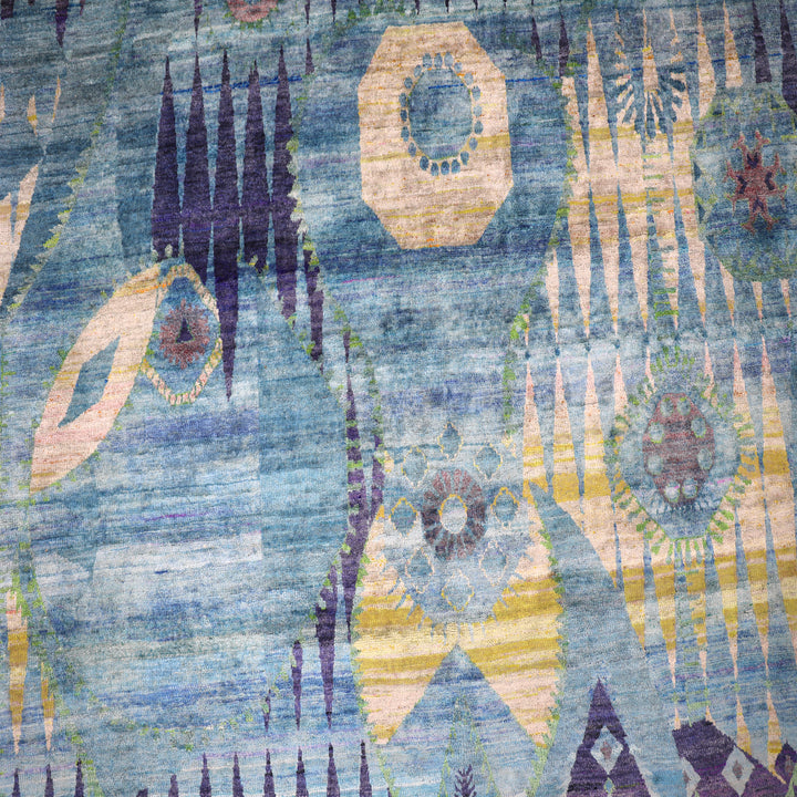 Aura Alchemy Silk Rug - Mumbai
