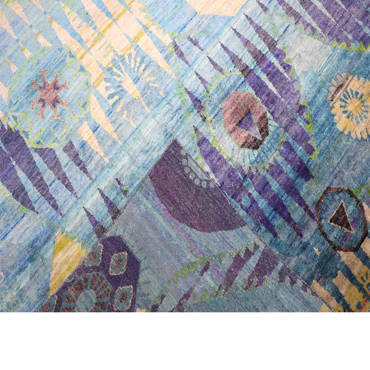 Aura Alchemy Silk Rug - Mumbai