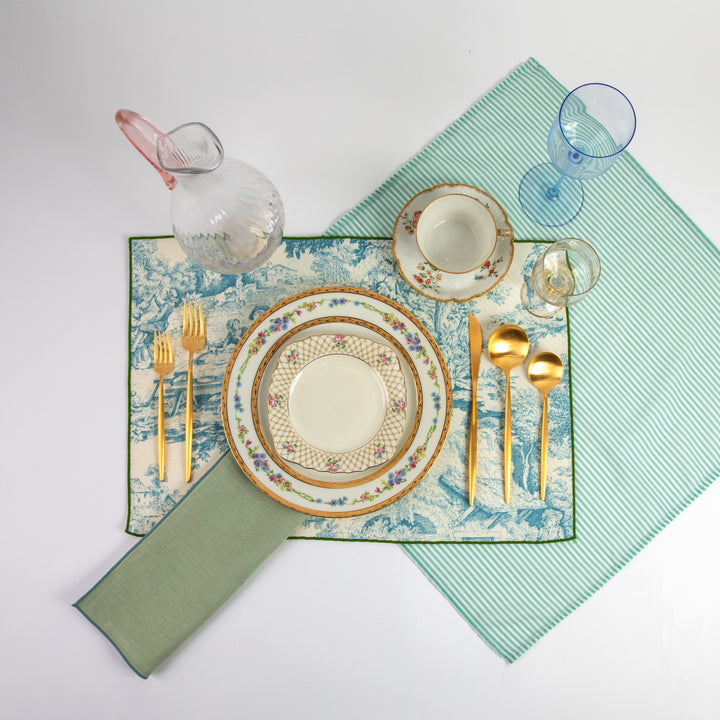 Vintage Porcelain Flowers Dessert Plate