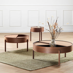 Arc Coffee Table Walnut - hover
