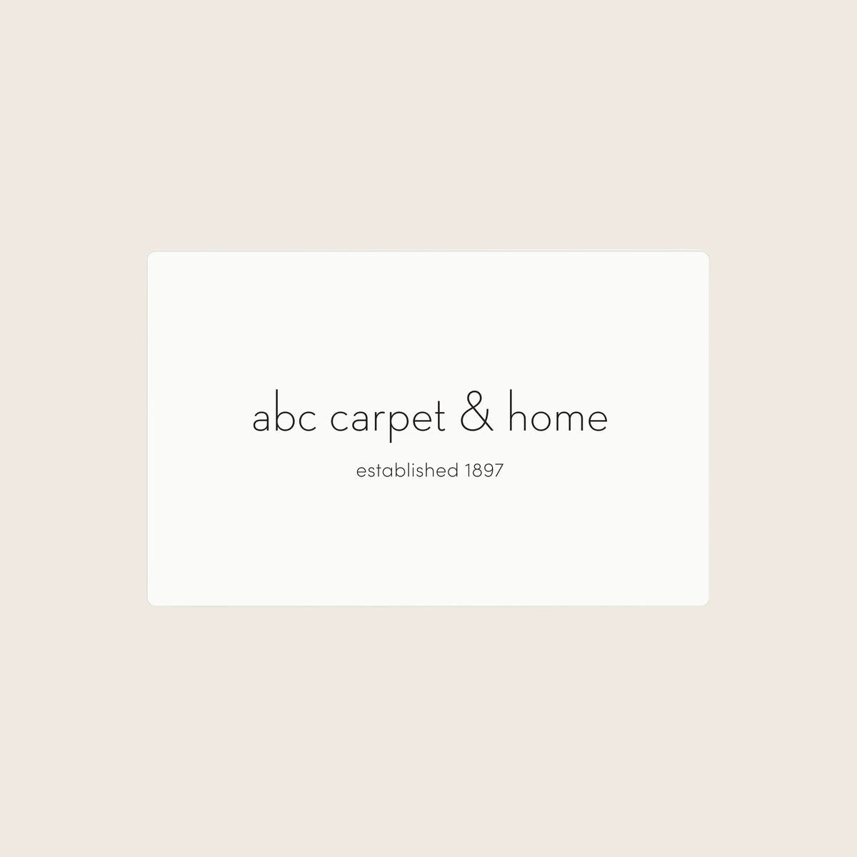 abc home Gift Card