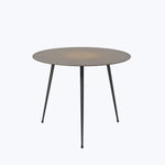 Flatiron Brass Side Table