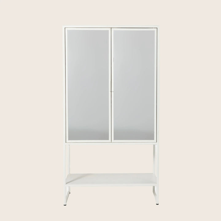 Flatiron Mirror Armoire Cabinet