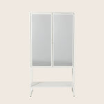 Flatiron Mirror Armoire Cabinet
