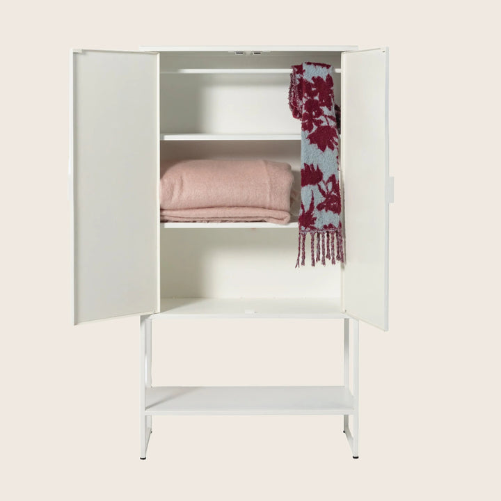 Flatiron Mirror Armoire Cabinet