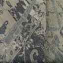 Grey Traditional Silk Rug - 9' x 12'