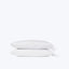 Layla Percale Sheets, White-Pillowcase Pair-Standard