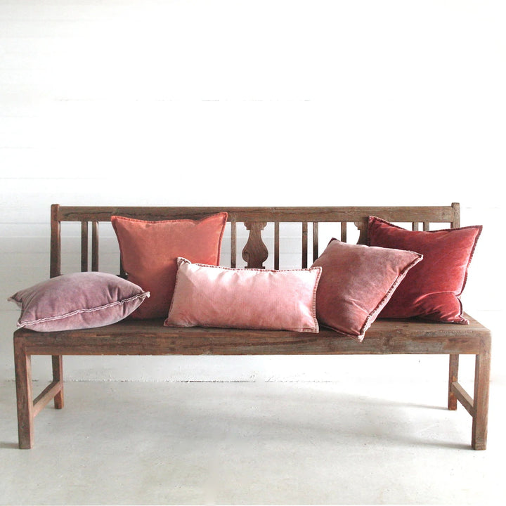 Pip Washed Velvet Powder Pillow