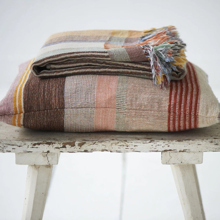 Multi Stripe Throw