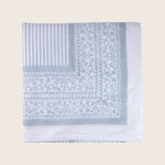 Light Blue Stripe Flat Sheet