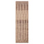 Brown Zameen Modern Wool Runner - 3'4" x 11'3"