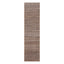 Brown Zameen Modern Wool Runner - 3'4" x 12'