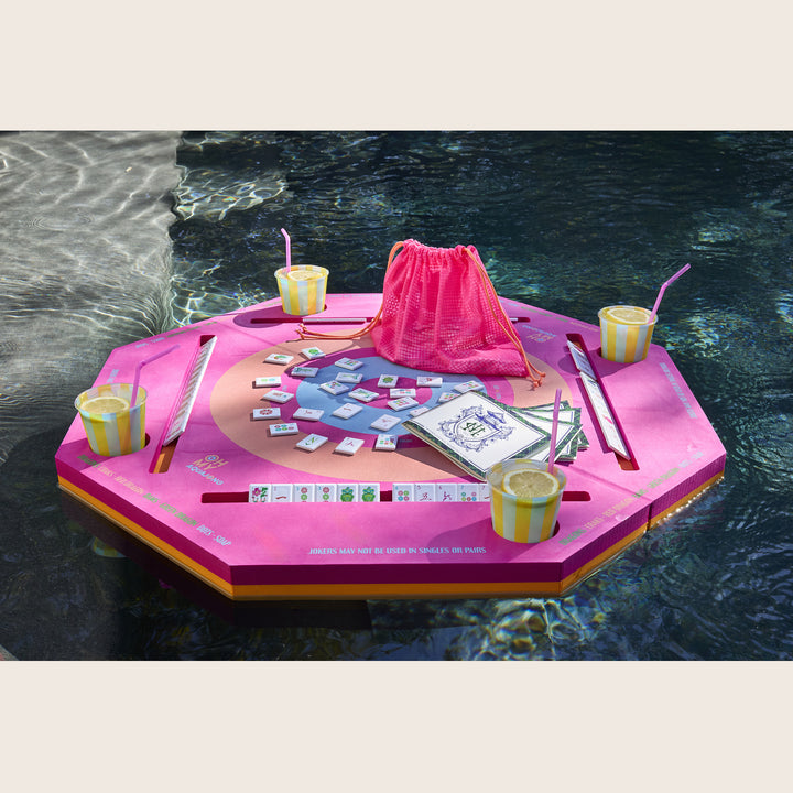 Aqua Jong Pool Mat and Tile Set