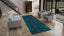 Blue Samsara Wool Runner - 5'1" x 14'1"