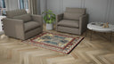 Multicolored Traditional Wool Rug - 5'4" x 6'6"